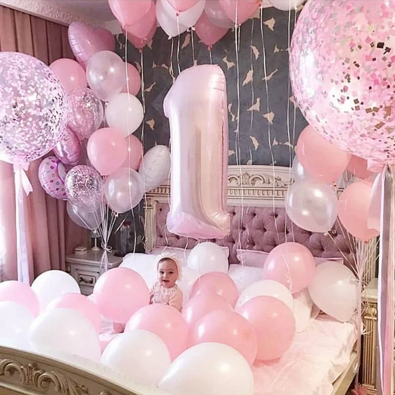 Baby Shower 1st Party Heart Star Tassel Garland Ballon Birthday Party Decoration Kids 36inch Pink Transparent Latex Balloons
Baby Shower 1st Party Heart Star Tassel Garland Ballon Birthday Party Decoration Kids 36inch Pink Transparent Latex Balloons