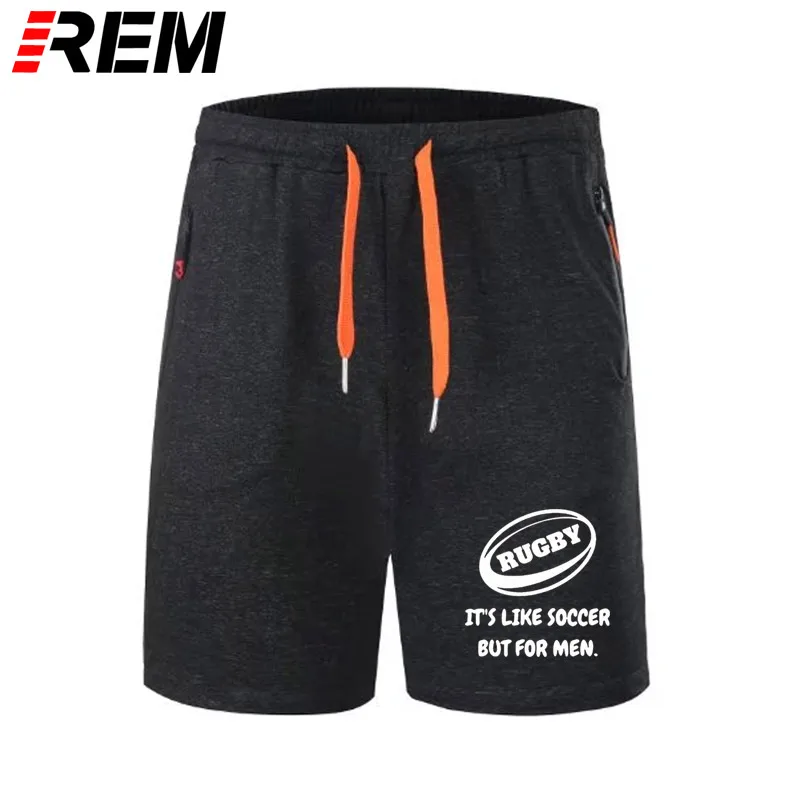 REM short pants Funny Rugbing Printed For Men Brand ClothesCotton Short Sleeves Rugby Male Top panties
REM short pants Funny Rugbing Printed For Men Brand ClothesCotton Short Sleeves Rugby Male Top panties