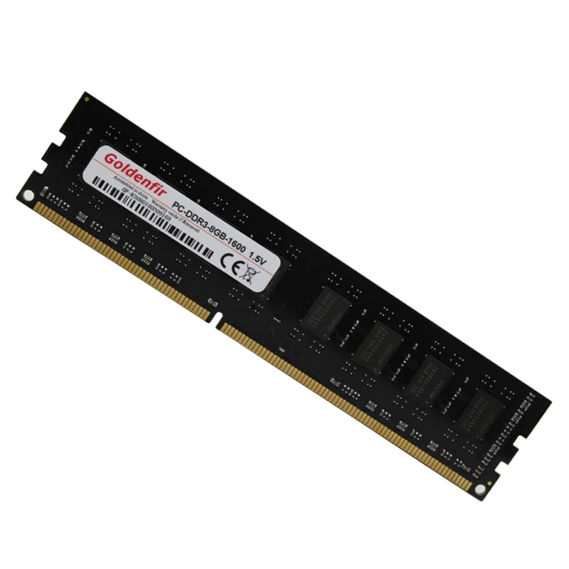 Goldenfir DIMM Ram DDR3 8gb/4gb/2gb 1600 PC3-12800 Memory Ram For All Intel And AMD Desktop Compatible ddr 3 1333 Ram
Goldenfir DIMM Ram DDR3 8gb/4gb/2gb 1600 PC3-12800 Memory Ram For All Intel And AMD Desktop Compatible ddr 3 1333 Ram