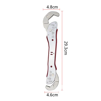 9-45mm Adjustable Multi Purpose Magic Spanner Set of tool Universal Wrench Pipe Adjustable Spanner For Home wrench set
9-45mm Adjustable Multi Purpose Magic Spanner Set of tool Universal Wrench Pipe Adjustable Spanner For Home wrench set