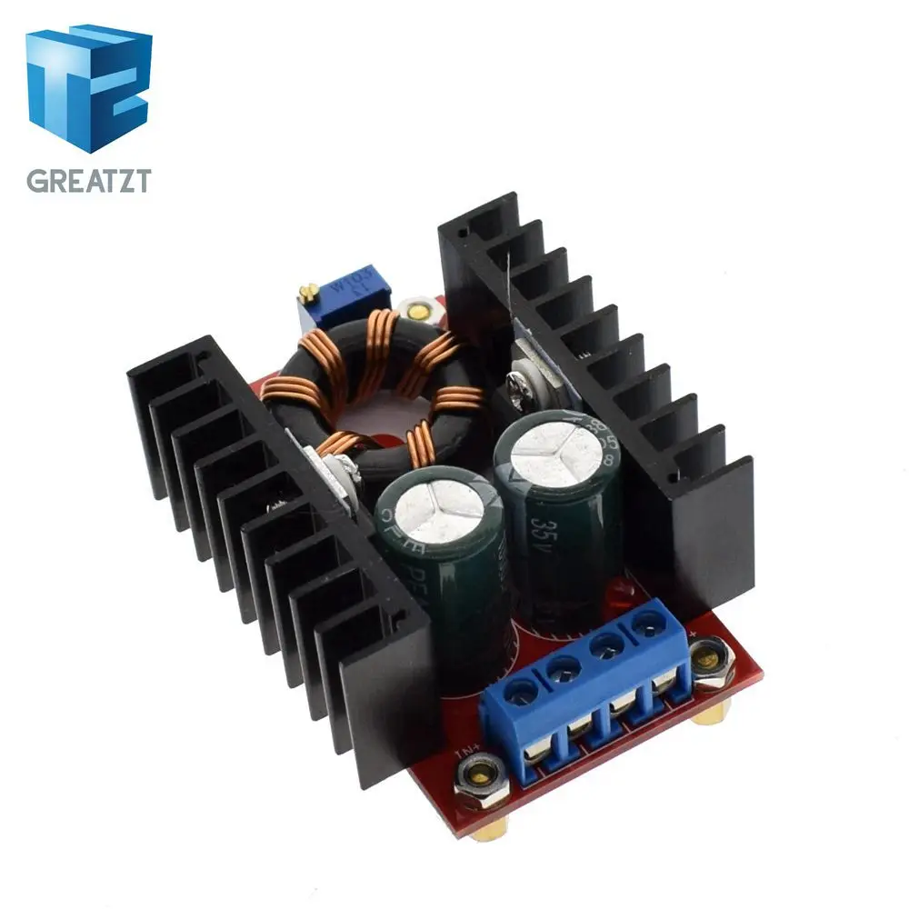 10-30V to 12-35V Step Up CV CC 150W 10A DC DC Boost Converter Car Power Supply LED Driver Charger Adjustable Voltage Regulator
10-30V to 12-35V Step Up CV CC 150W 10A DC DC Boost Converter Car Power Supply LED Driver Charger Adjustable Voltage Regulator