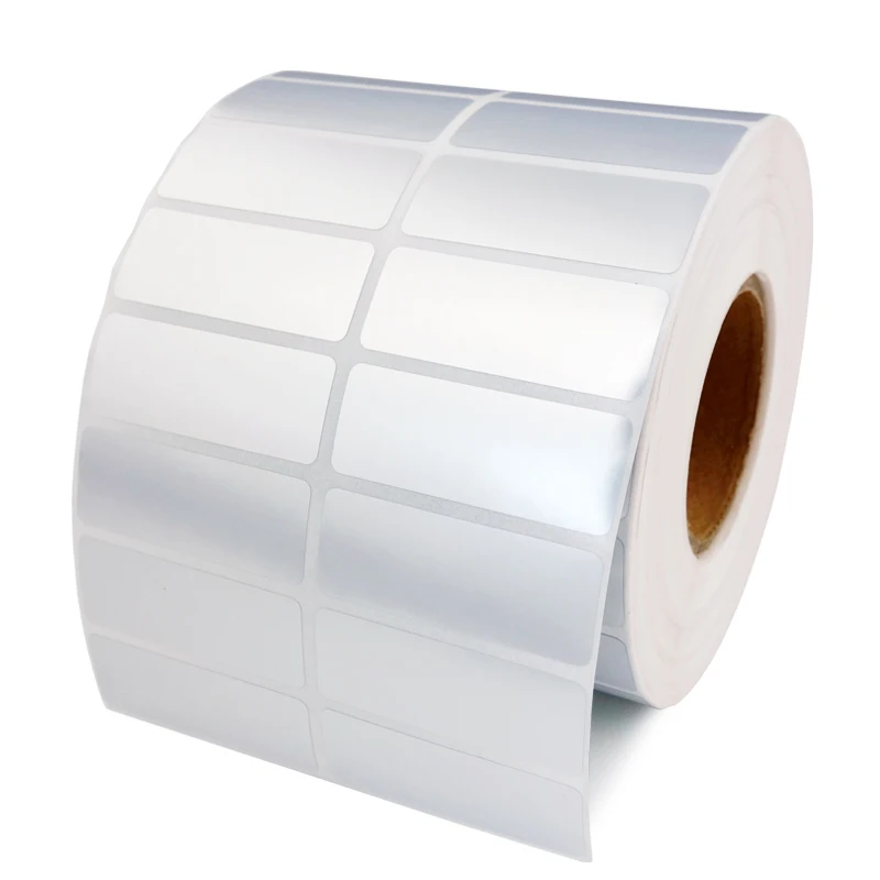 Label Sticker 30*10 mm 10000 pcs/Roll Thermal Transfer Silver PET Waterproof bar code electronic product printing label
Label Sticker 30*10 mm 10000 pcs/Roll Thermal Transfer Silver PET Waterproof bar code electronic product printing label