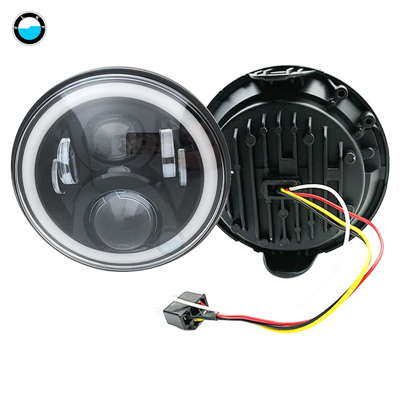 1 PCS Motorcycle H4 Hi/Low Beam Headlight DRL 7" Round LED Headlight Lamp for For Honda Hornet VTR250 CB400
1 PCS Motorcycle H4 Hi/Low Beam Headlight DRL 7" Round LED Headlight Lamp for For Honda Hornet VTR250 CB400