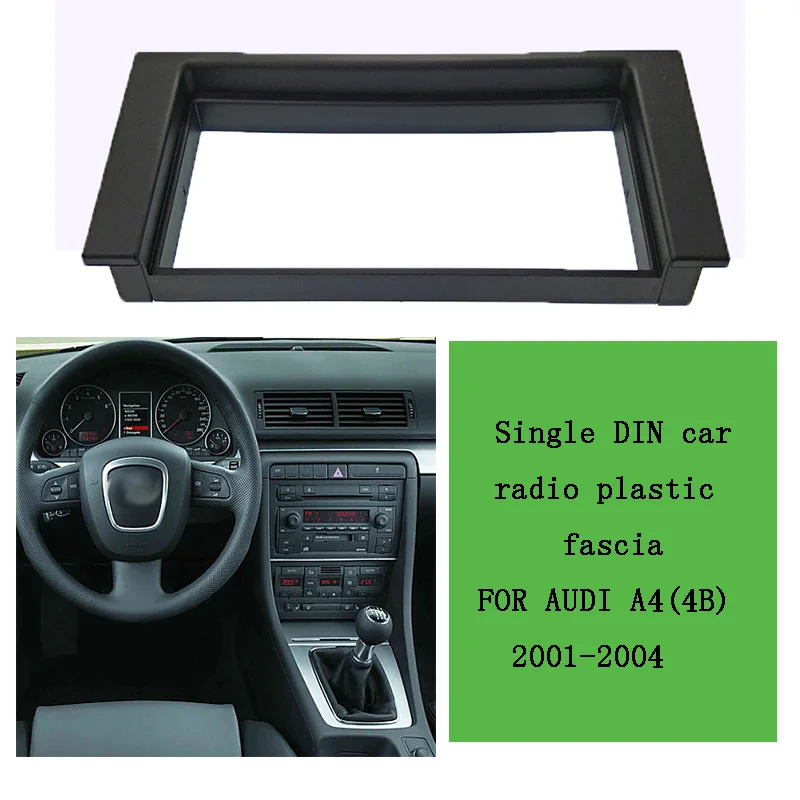 ITYAGUY Free Shipping 1Din Car Radio Fascia for 2001-2004 Audi A4 (4B) Face Plate Panel DVD Frame Stereo Dash Car Fitting Kit
ITYAGUY Free Shipping 1Din Car Radio Fascia for 2001-2004 Audi A4 (4B) Face Plate Panel DVD Frame Stereo Dash Car Fitting Kit