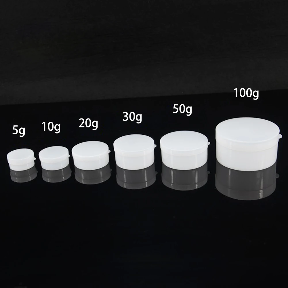 10Pcs 5g/20g/30g/50g Plastic Refillable Bottles Cosmetic Empty Cosmetic Jars Pot Eyeshadow Face Cream Container Refillable Box
10Pcs 5g/20g/30g/50g Plastic Refillable Bottles Cosmetic Empty Cosmetic Jars Pot Eyeshadow Face Cream Container Refillable Box