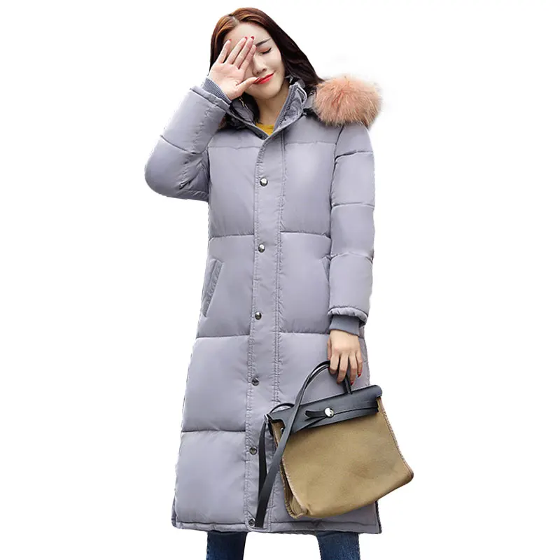 2019 Women New Fashion Solid Hooded Warm Parkas New Winter Collection Hot Slim Long Coat Thicken Warm Fur Collar Jacket
2019 Women New Fashion Solid Hooded Warm Parkas New Winter Collection Hot Slim Long Coat Thicken Warm Fur Collar Jacket