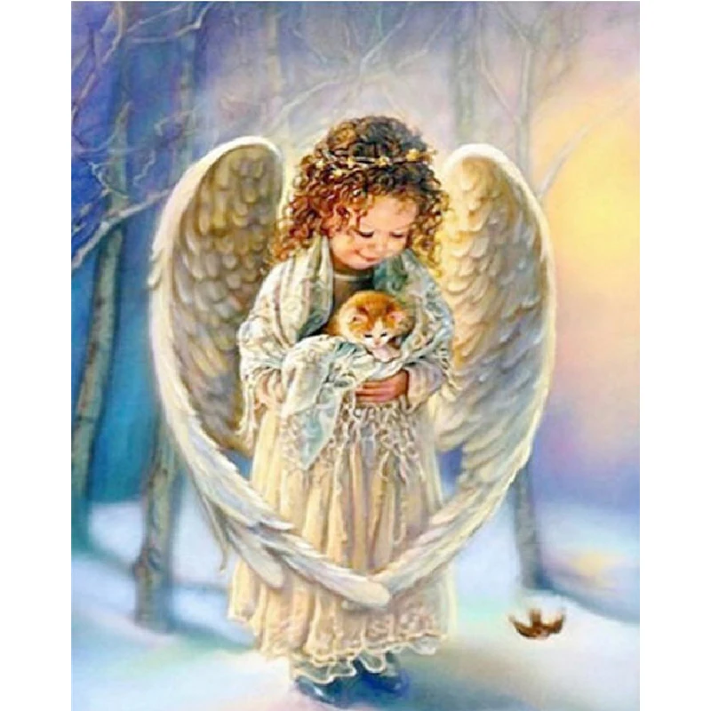 Hot 5D DIY Diamond Mosaic Embroidery Fairy Angel Diamond Painting Full square Rhinestone cross stitch Home Decor diamond mazayka
Hot 5D DIY Diamond Mosaic Embroidery Fairy Angel Diamond Painting Full square Rhinestone cross stitch Home Decor diamond mazayka