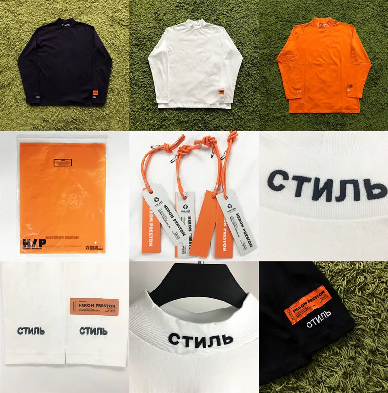 Heron Preston T Shirts Men Women Heron Preston T-Shirt High Collar Heron Preston Long Sleeves Tshirt
Heron Preston T Shirts Men Women Heron Preston T-Shirt High Collar Heron Preston Long Sleeves Tshirt