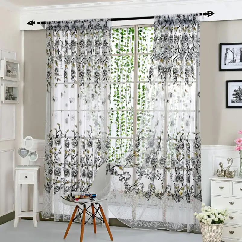 TENSKE Peony Sheer Curtain Tulle Window Treatment Voile Drape Valance 1 Panel Fabric wholesale A20
TENSKE Peony Sheer Curtain Tulle Window Treatment Voile Drape Valance 1 Panel Fabric wholesale A20