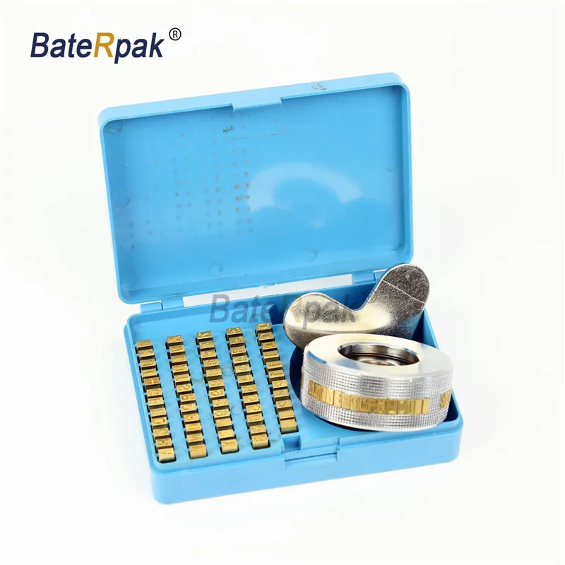 36 NUMBERS /& ALPHABET CHARACTER SET PARTS FOR FRD-1000 BAG SEALING MACHINE