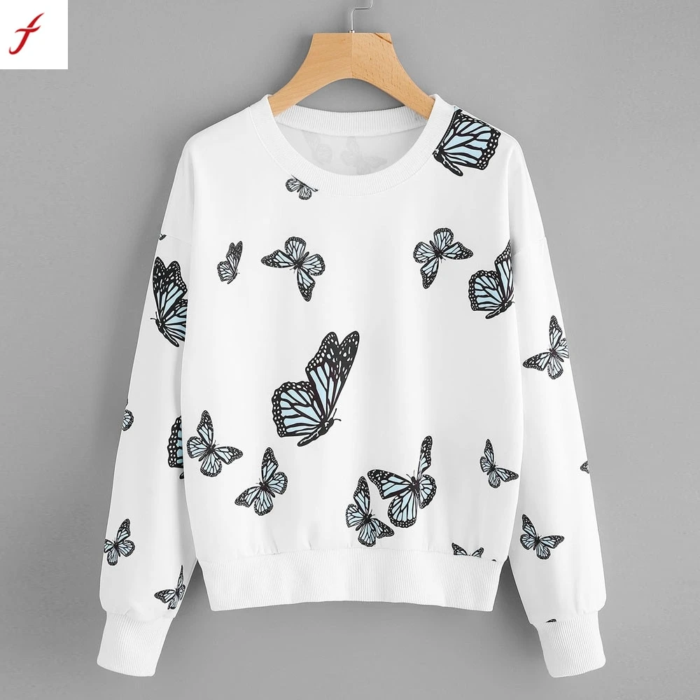 FEITONG Casual Hoodies Women Butterfly Printing Long Sleeve Sweatshirt Pullover Hoodie Sweatshot female hoodies for women *15
FEITONG Casual Hoodies Women Butterfly Printing Long Sleeve Sweatshirt Pullover Hoodie Sweatshot female hoodies for women *15