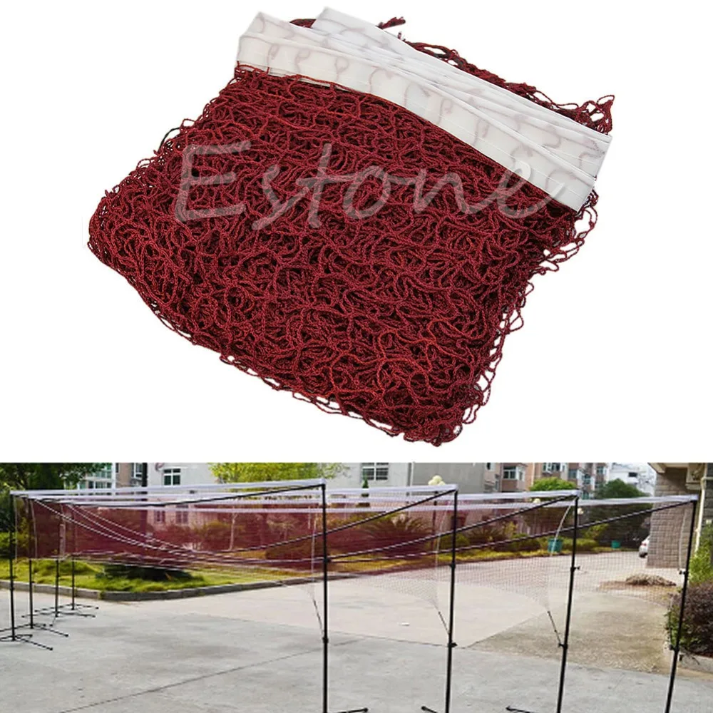 1PC New 6.1m X 0.75m Professional Sport Training Standard Braided Badminton Net
1PC New 6.1m X 0.75m Professional Sport Training Standard Braided Badminton Net