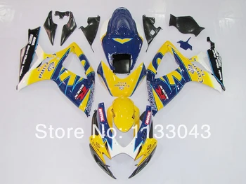 Fairing kit for SUZUKI GSXR600 750 06 07 GSXR600 750 2006 2007 Blue/Yellow GSXR600 GSXR750 GSXR600 750 K6 06 07+ 7 Gift
Fairing kit for SUZUKI GSXR600 750 06 07 GSXR600 750 2006 2007 Blue/Yellow GSXR600 GSXR750 GSXR600 750 K6 06 07+ 7 Gift