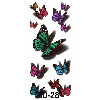 Amazing Butterfly 3d Temporary Tattoo Body Art Flash Tattoo Stickers 19*9cm Waterproof Tatoo Home Decor Wall Sticker
Amazing Butterfly 3d Temporary Tattoo Body Art Flash Tattoo Stickers 19*9cm Waterproof Tatoo Home Decor Wall Sticker