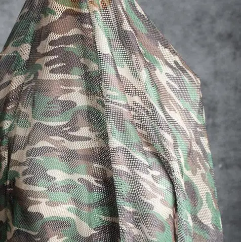 Breathable hollow texture camouflage mesh fabric dress polyester textiles fabric Process Field battle C622
Breathable hollow texture camouflage mesh fabric dress polyester textiles fabric Process Field battle C622