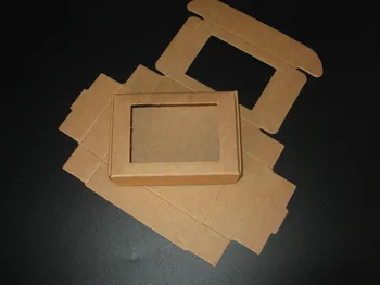 100pcs 8.5x6x2.2cm Brown kraft Paper Box party Gift Packing with hollow Window Handmade Soap wedding favor Free Shipping
100pcs 8.5x6x2.2cm Brown kraft Paper Box party Gift Packing with hollow Window Handmade Soap wedding favor Free Shipping