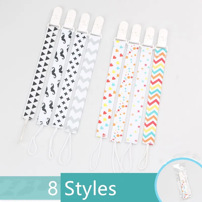 1pcs Baby Pacifier Clips Chain Bottles Feeding Teether Holder Feed Toy Food Mam Pacifier Feeder Leash Nipple Strap Loop 8 Styles
1pcs Baby Pacifier Clips Chain Bottles Feeding Teether Holder Feed Toy Food Mam Pacifier Feeder Leash Nipple Strap Loop 8 Styles