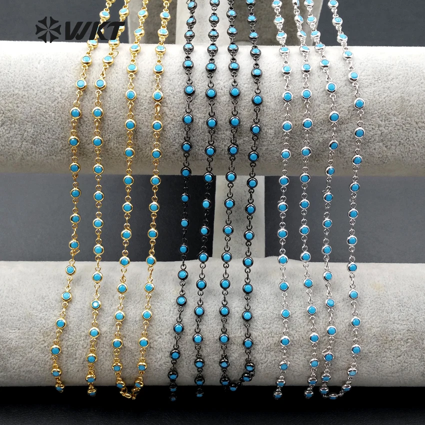 BC104 Wholesale Resist Tarnishable Gold/Silver Color 10 Meter Blue Cubic Zirconia Chain Fashion Handmake Chain Women Jewelry
BC104 Wholesale Resist Tarnishable Gold/Silver Color 10 Meter Blue Cubic Zirconia Chain Fashion Handmake Chain Women Jewelry