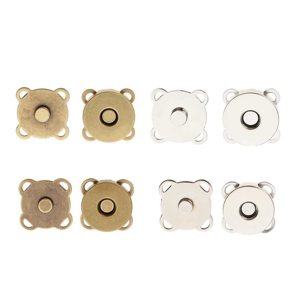 10 Sets Magnetic Closures Pressure Closures Buttons Sew on Wallet Purse Clutches Handmade Bags Accessories Parts
10 Sets Magnetic Closures Pressure Closures Buttons Sew on Wallet Purse Clutches Handmade Bags Accessories Parts