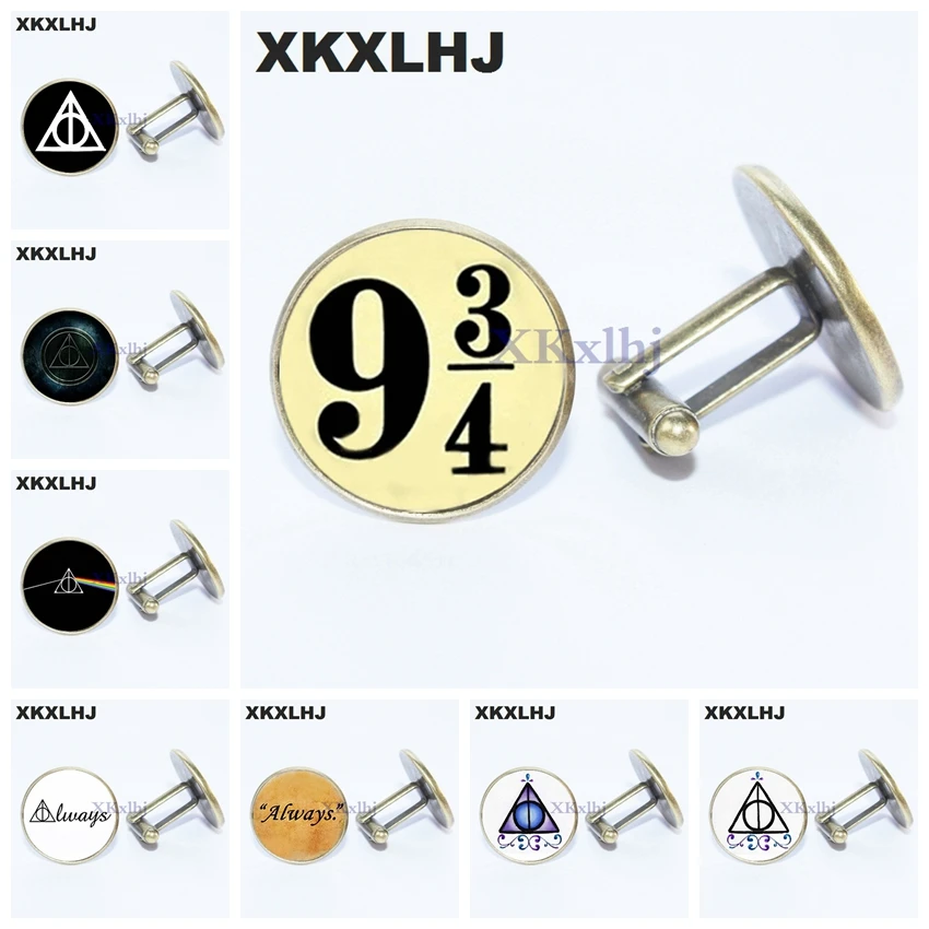 XKXLHJ New Fashion Deathly Hallows Cufflinks Handmade H P Film Cufflink The Deathly Hallows Symbol For Men Shirt Cuff
XKXLHJ New Fashion Deathly Hallows Cufflinks Handmade H P Film Cufflink The Deathly Hallows Symbol For Men Shirt Cuff
