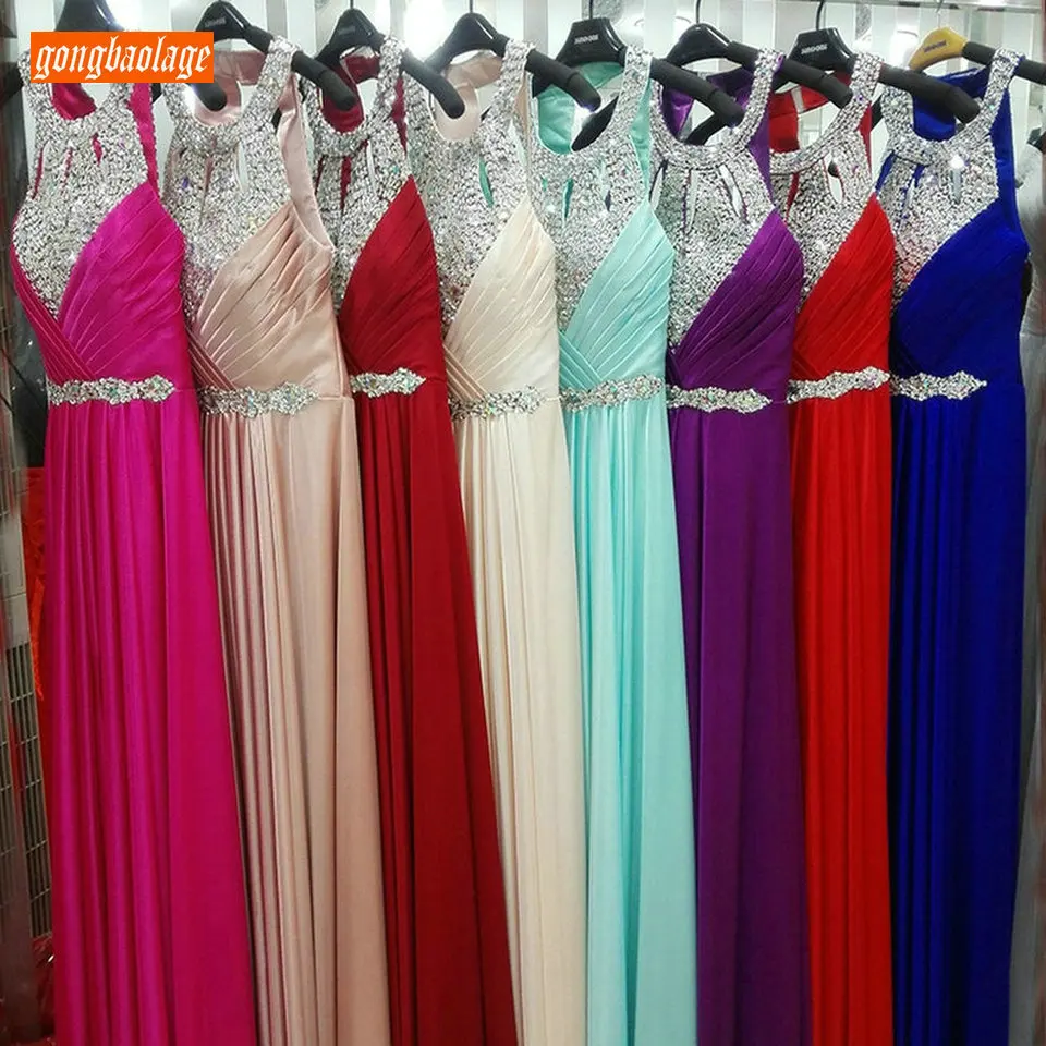 Fashion Hot Pink Long Evening Gowns 2019 Women Party Dresses Reflective Elastic Satin Beading Crystal Floor Length Formal Dress
Fashion Hot Pink Long Evening Gowns 2019 Women Party Dresses Reflective Elastic Satin Beading Crystal Floor Length Formal Dress