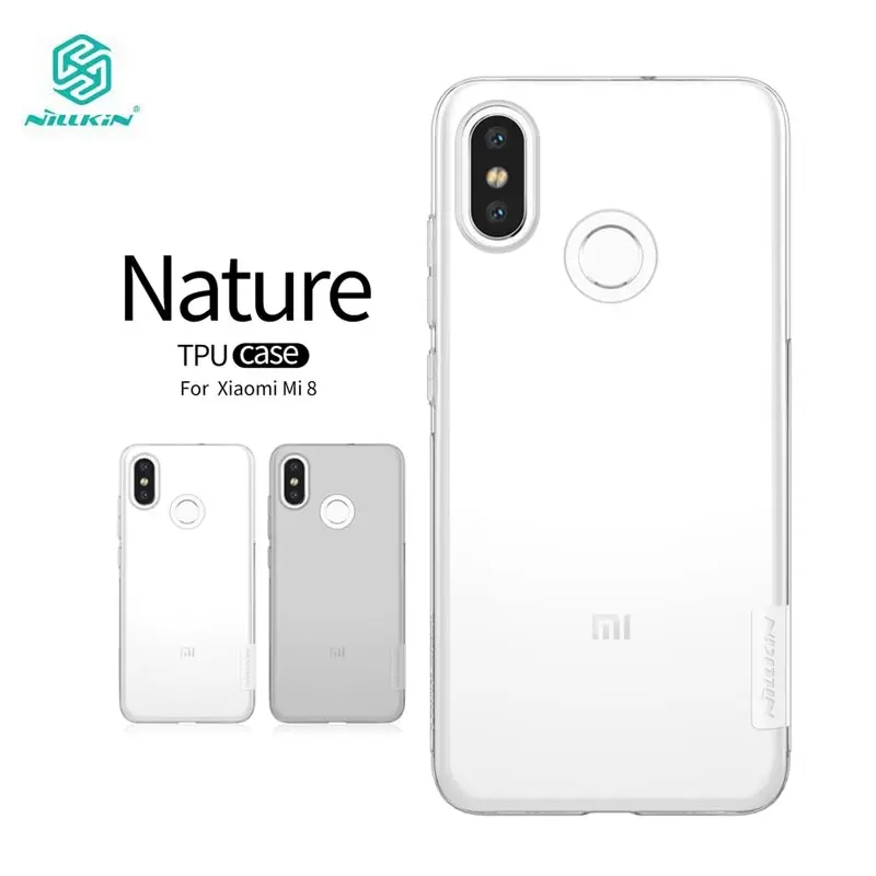 Xiaomi Mi8 Case Xiaomi Mi 8 Cover Nillkin Nature Series Transparent Clear Soft TPU Case
Xiaomi Mi8 Case Xiaomi Mi 8 Cover Nillkin Nature Series Transparent Clear Soft TPU Case
