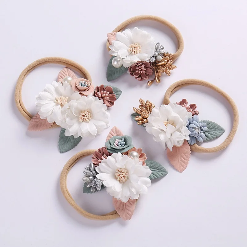 Baby Flower Crown Baby Nylon Headband Floral Baby Crown Floral Headbands, Baby Girl Hair Accessories Newborn shower gift HB310D
Baby Flower Crown Baby Nylon Headband Floral Baby Crown Floral Headbands, Baby Girl Hair Accessories Newborn shower gift HB310D