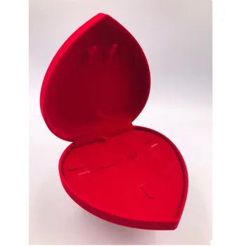 1PC Heart Shaped Necklace Earring Ring Gift Wedding Jewelry Display Storage Case Flocking Packaging Set Box QLY9724
1PC Heart Shaped Necklace Earring Ring Gift Wedding Jewelry Display Storage Case Flocking Packaging Set Box QLY9724