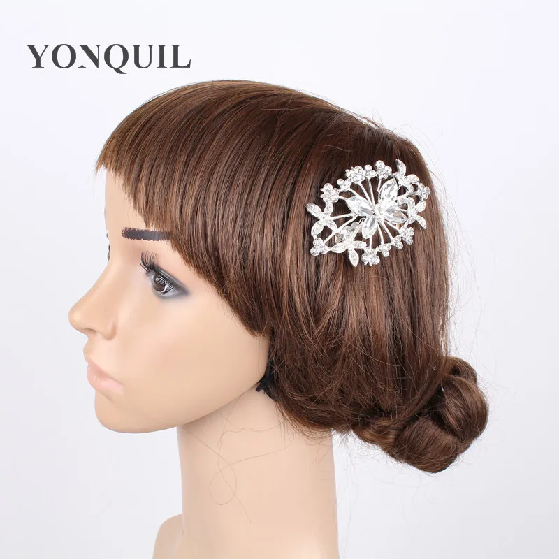 Wedding Jewelry Rhines Comb Accessories Women White Crystal Bridal Combstone Bride Hair Environmental Friendly Zinc Alloy SYBC14
Wedding Jewelry Rhines Comb Accessories Women White Crystal Bridal Combstone Bride Hair Environmental Friendly Zinc Alloy SYBC14