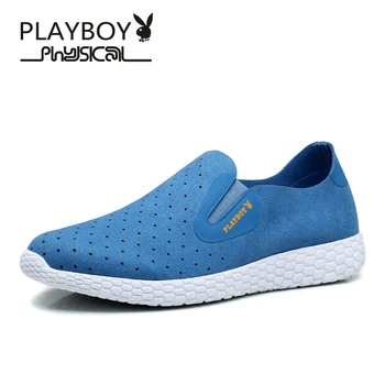 PLAYBOY Men Shoes 2016 Summer Breathable Casual Shoes Outdoor Fashion Microfiber Leahter Men Driving Shoes Portable Flats
PLAYBOY Men Shoes 2016 Summer Breathable Casual Shoes Outdoor Fashion Microfiber Leahter Men Driving Shoes Portable Flats
