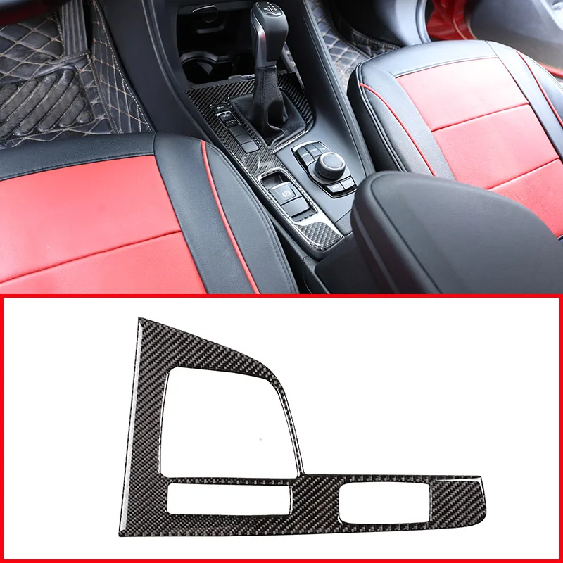 Real Carbon Fiber Car Interior Center Console Gear Shift Frame Trim For BMW X1 F48 2016-2019 Left Hand Drive Accessories
Real Carbon Fiber Car Interior Center Console Gear Shift Frame Trim For BMW X1 F48 2016-2019 Left Hand Drive Accessories