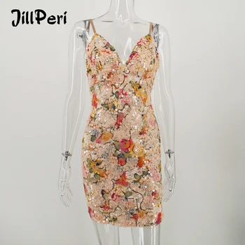 JillPeri New Fashion Floral Sequined Dress Women V Neck High Stretch Sexy Daily Outfit Bodycon Chic Party Mini Dress Vestidos
JillPeri New Fashion Floral Sequined Dress Women V Neck High Stretch Sexy Daily Outfit Bodycon Chic Party Mini Dress Vestidos