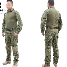 Shirt-Pants Aor2-Suits Combat-Uniform Emerson Gen2 Military Army BDU with Elbow Knee-Pads
