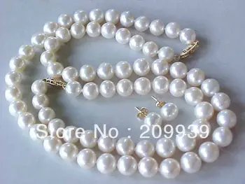 Free shipping 002109 set amazing natural 9-10 mm Akoya white pearl necklace bracelet earring
Free shipping 002109 set amazing natural 9-10 mm Akoya white pearl necklace bracelet earring