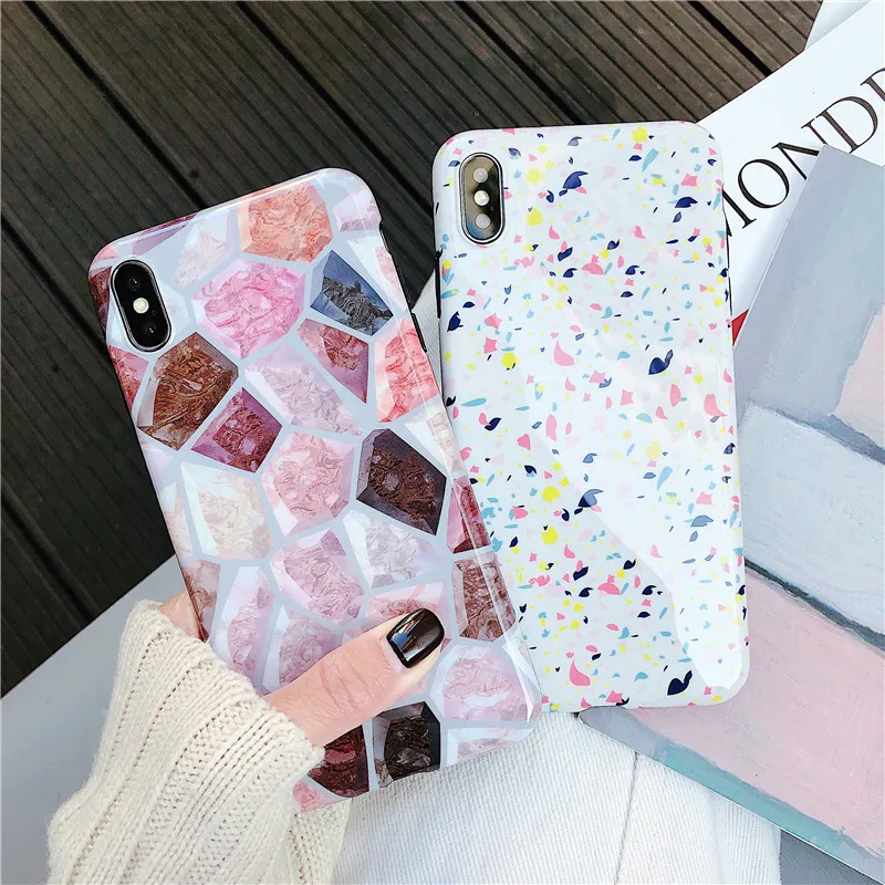 Luxury Marble Pattern Phone Case For iPhone XS max XR X 6 6S 7 8 Plus For iPhone XSmax Cases Personality Back Cover
Luxury Marble Pattern Phone Case For iPhone XS max XR X 6 6S 7 8 Plus For iPhone XSmax Cases Personality Back Cover