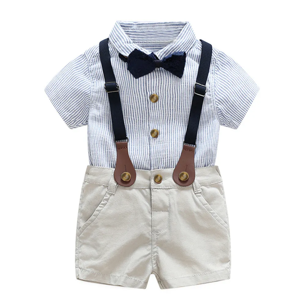 Roupa Menino 2019 Fashion 2PCS/Sets Infant Baby Boy Gentleman Suit Bow Tie Shirt Suspenders Shorts Pants Outfit Set Costume @30
Roupa Menino 2019 Fashion 2PCS/Sets Infant Baby Boy Gentleman Suit Bow Tie Shirt Suspenders Shorts Pants Outfit Set Costume @30