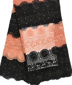 Hot Sale Nigerian Lace Fabrics Latest Stones cord African Lace Fabric Milk Silk Lace French Lace Fabric Wedding Dress ETB55
Hot Sale Nigerian Lace Fabrics Latest Stones cord African Lace Fabric Milk Silk Lace French Lace Fabric Wedding Dress ETB55