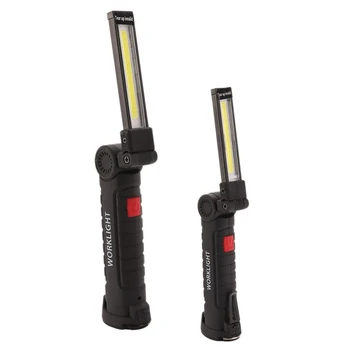 Flexible Foldable Hand Torch Work Light Magnetic Inspection Lamp COB LED Flashlight Torch Built in Battery USB Charging Port
Flexible Foldable Hand Torch Work Light Magnetic Inspection Lamp COB LED Flashlight Torch Built in Battery USB Charging Port