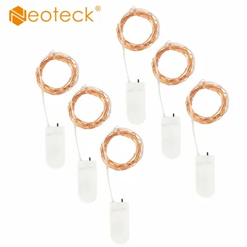 Neoteck 6Pcs 20LED Battery Operated Copper Wire Fairy String Lights Xmas Party Wedding 2M LED String Light Strips Warm White
Neoteck 6Pcs 20LED Battery Operated Copper Wire Fairy String Lights Xmas Party Wedding 2M LED String Light Strips Warm White