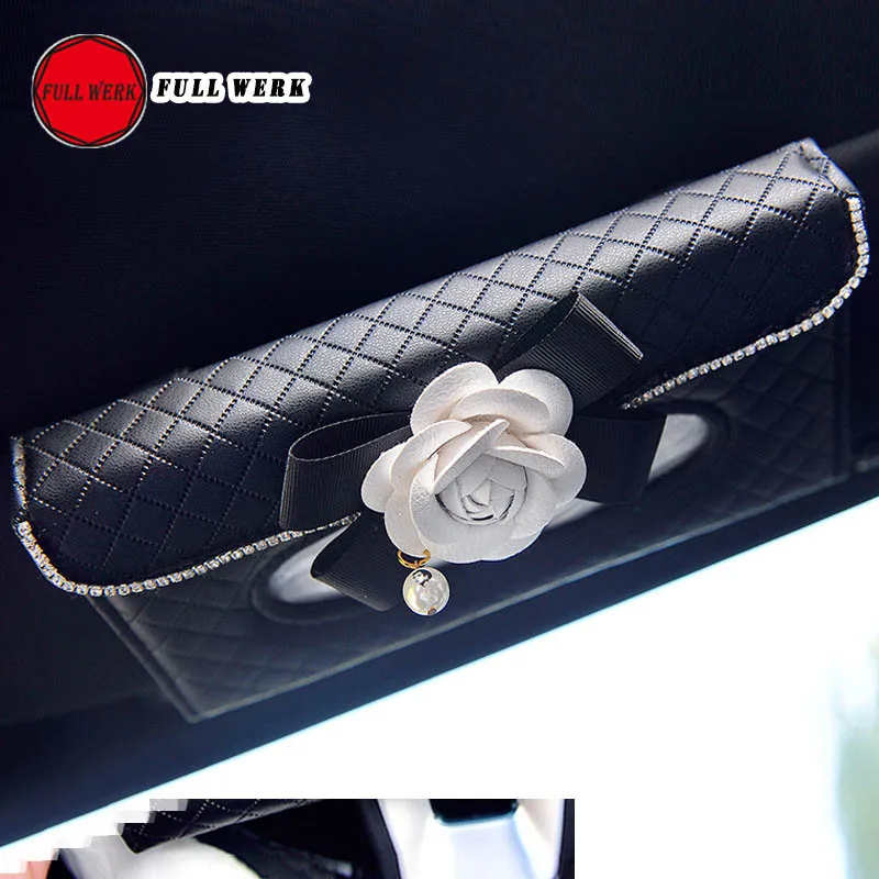 1pc Camellia Car Sun Visor Tissue Holder Paper Box Cover Case Leather Tissue Tray Universal Car Interior Decoration Accessories
1pc Camellia Car Sun Visor Tissue Holder Paper Box Cover Case Leather Tissue Tray Universal Car Interior Decoration Accessories