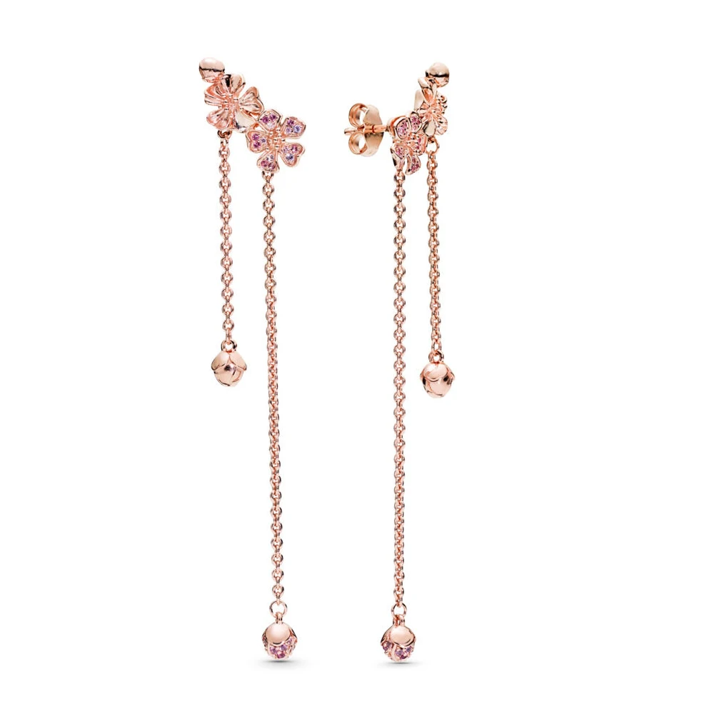 PANDOCCI 925 Sterling Silver Rose Bedazzling Butterflies Hanging Earrings For Women Bead Charm Gift DIY Jewelry
PANDOCCI 925 Sterling Silver Rose Bedazzling Butterflies Hanging Earrings For Women Bead Charm Gift DIY Jewelry
