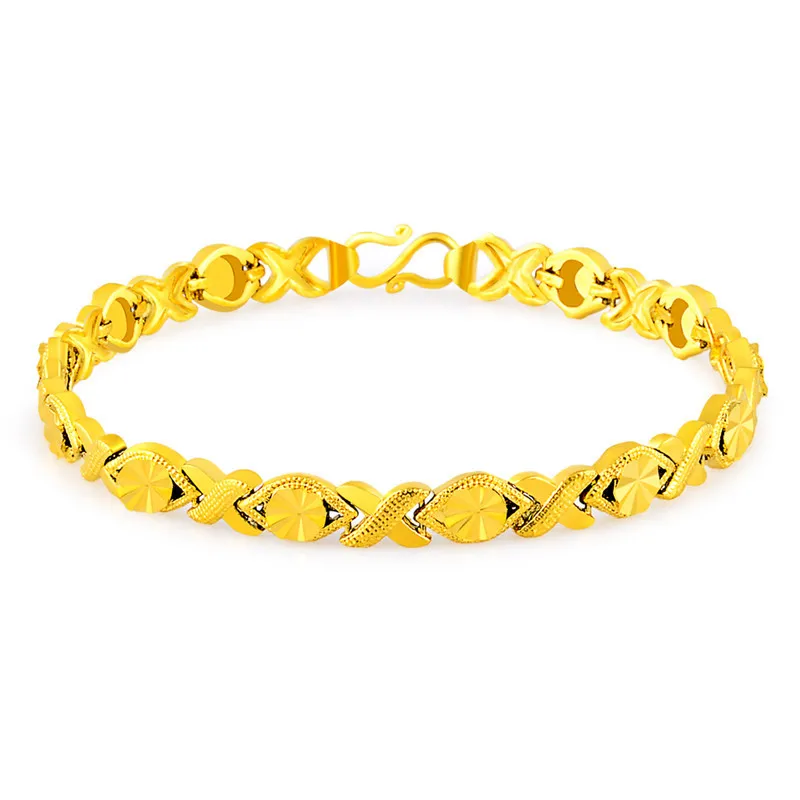 Geometric 24K Gold Bracelets Bangles High Quality Fashion Elegant Woman Bracelets Jewelry Party Anniversary Gift
Geometric 24K Gold Bracelets Bangles High Quality Fashion Elegant Woman Bracelets Jewelry Party Anniversary Gift