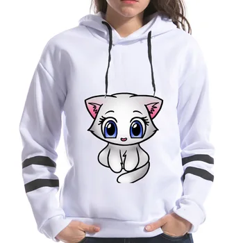 2017 Spring Women Cat Print Hoodies Fashion Printting Sweatshirts Harajuku Female Long Sleeve Hooded Tracksuit Jumper Pullover
2017 Spring Women Cat Print Hoodies Fashion Printting Sweatshirts Harajuku Female Long Sleeve Hooded Tracksuit Jumper Pullover