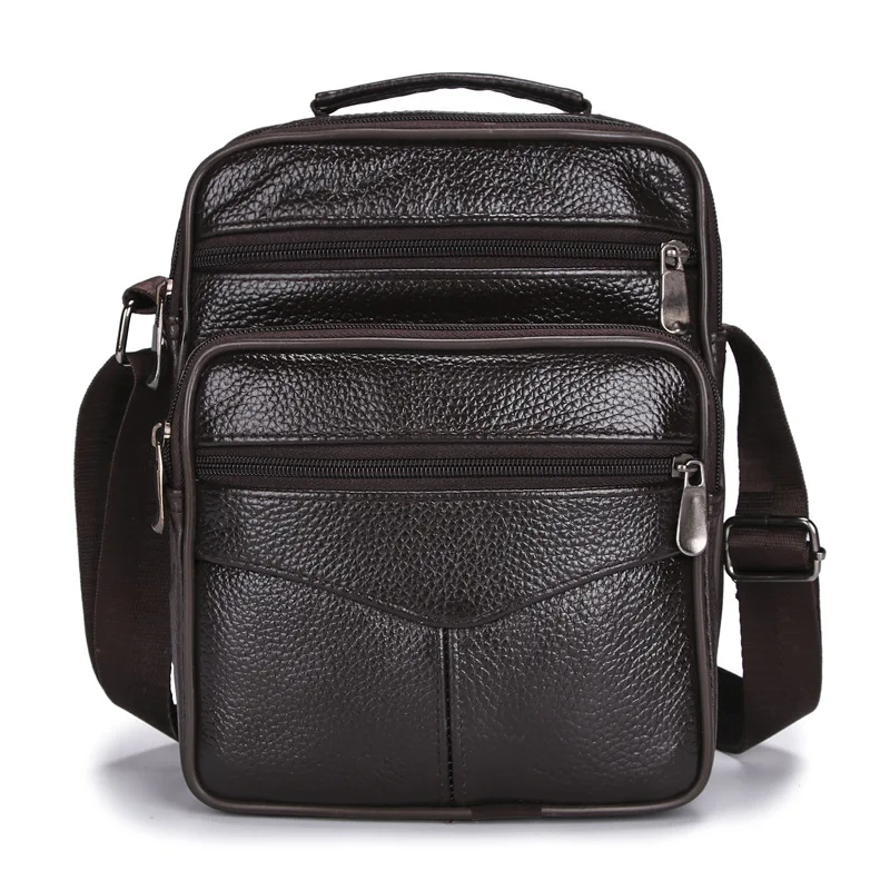 2019 100% Genuine Cowhide Leather Shoulder Bag Small mini pures Messenger Bags Men Travel Crossbody male Bag Handbags New Men
2019 100% Genuine Cowhide Leather Shoulder Bag Small mini pures Messenger Bags Men Travel Crossbody male Bag Handbags New Men