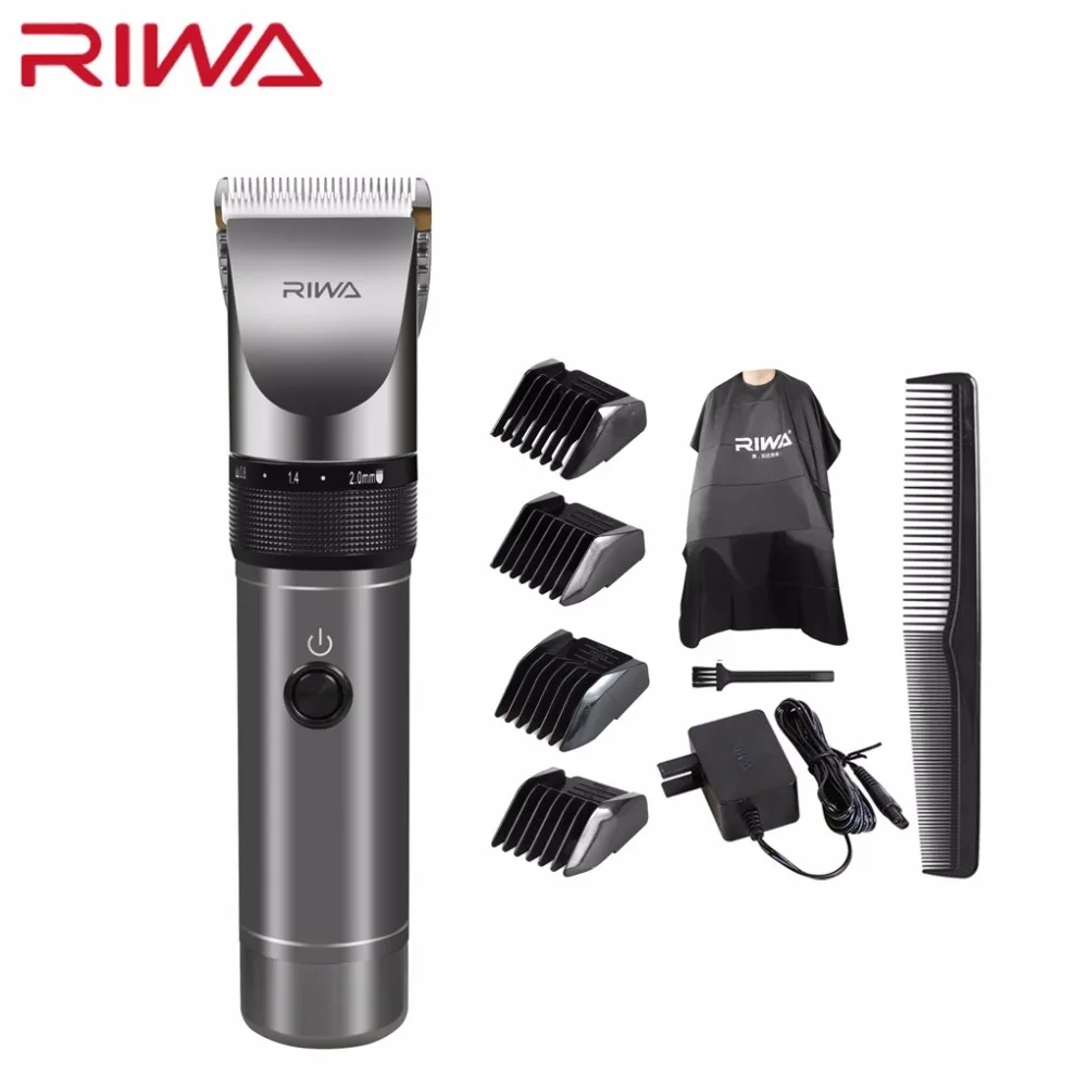 Riwa Professional Hair Clipper 2000mAh Lithium Battery Aluminum 100-240V Hair Cutting Machine X9 Hair Trimmer Hair Shaver
Riwa Professional Hair Clipper 2000mAh Lithium Battery Aluminum 100-240V Hair Cutting Machine X9 Hair Trimmer Hair Shaver