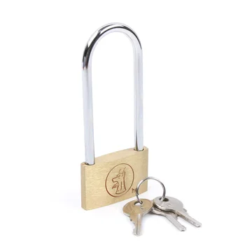 1PCS Brass Padlock Long Shackle Travel Luggage/Suitcase/Gate Lock Security 3 Keys Durable About 20x30.5x7mm Excellent Quality
1PCS Brass Padlock Long Shackle Travel Luggage/Suitcase/Gate Lock Security 3 Keys Durable About 20x30.5x7mm Excellent Quality