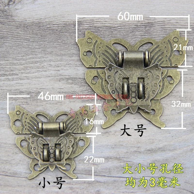 2019 Sale Cadeado Good Quality! Antique Butterfly Box Buckle Vintage Wooden Padlock Accessories Gift Alloy Lock Can Be Locked
2019 Sale Cadeado Good Quality! Antique Butterfly Box Buckle Vintage Wooden Padlock Accessories Gift Alloy Lock Can Be Locked