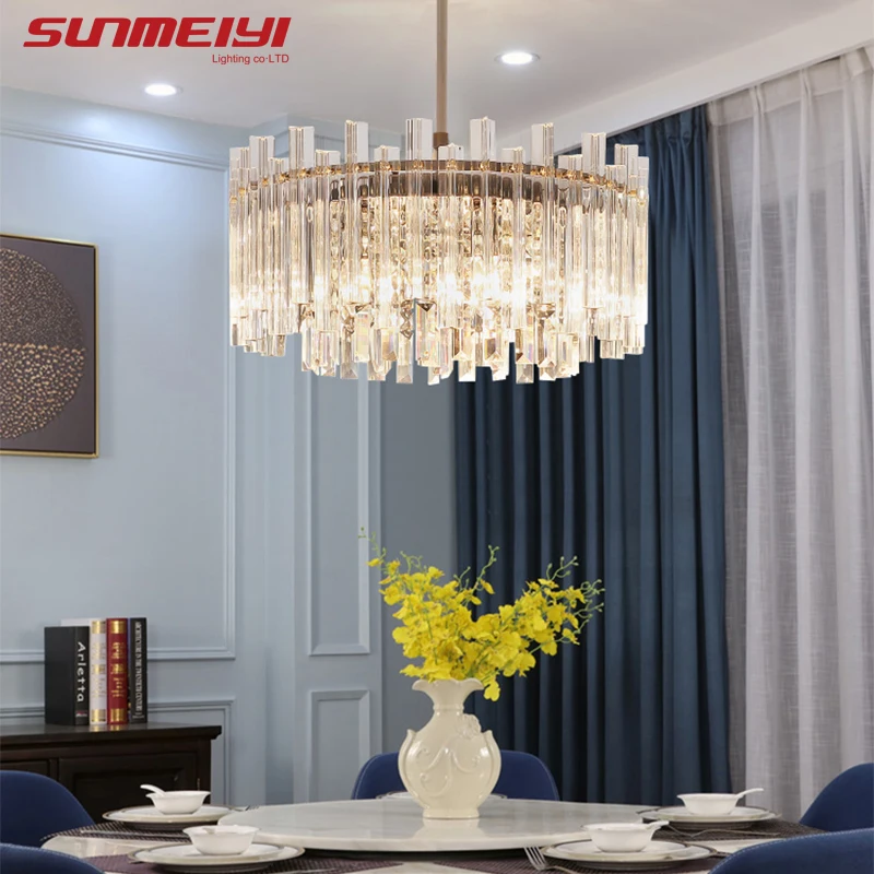Modern Crystal Chandeliers Ceiling Square/Round Hanging LED Chandelier For Living room Bedroom Kitchen Nordic Dining room Light
Modern Crystal Chandeliers Ceiling Square/Round Hanging LED Chandelier For Living room Bedroom Kitchen Nordic Dining room Light