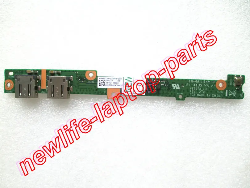 original X205T X205TA USB POWER switch button BOARD X205TA_IO DA0XK2PI4C0 test good free shipping
original X205T X205TA USB POWER switch button BOARD X205TA_IO DA0XK2PI4C0 test good free shipping