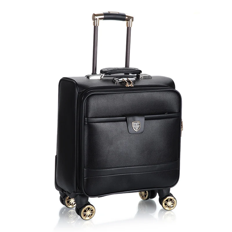18-inch trolley case,Business men's luggage,cross-section travel suitcase, universal wheel boarding,Small luggage box,Trunk
18-inch trolley case,Business men's luggage,cross-section travel suitcase, universal wheel boarding,Small luggage box,Trunk